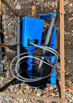 NEW Agrotk SSECAG-Y Hydraulic SkIdloader Auger Set