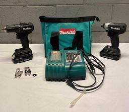 Makita Cordless Impact and Drill Set