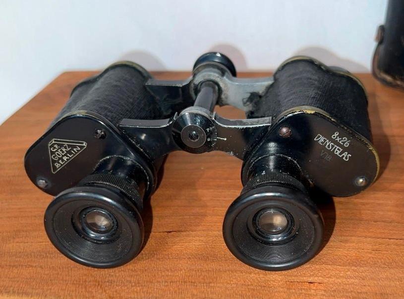 C.P. Goerz of Berlin 8x26 Binoculars with Case & Tasco...Model #308 8x30 Binoculars