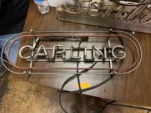 NEON Carling Sign