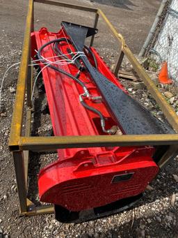 New GIYI Co Extreme Mulcher Hydraulic Skidloader Attachment