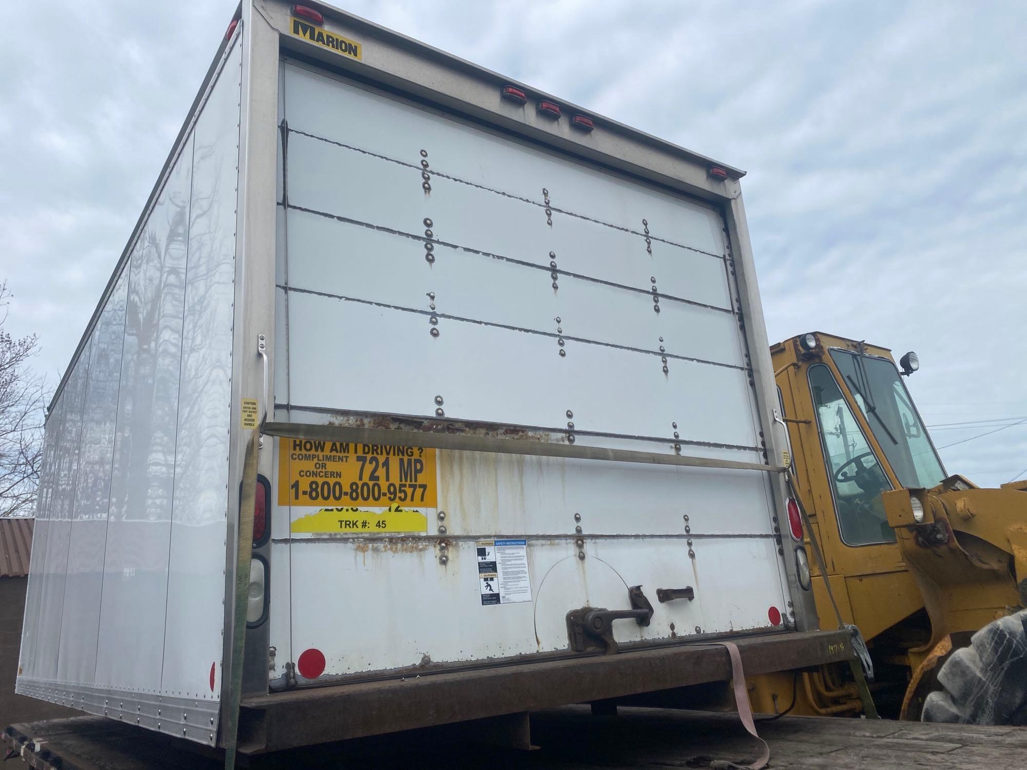 Marion Co 18ft Enclosed Truck Box