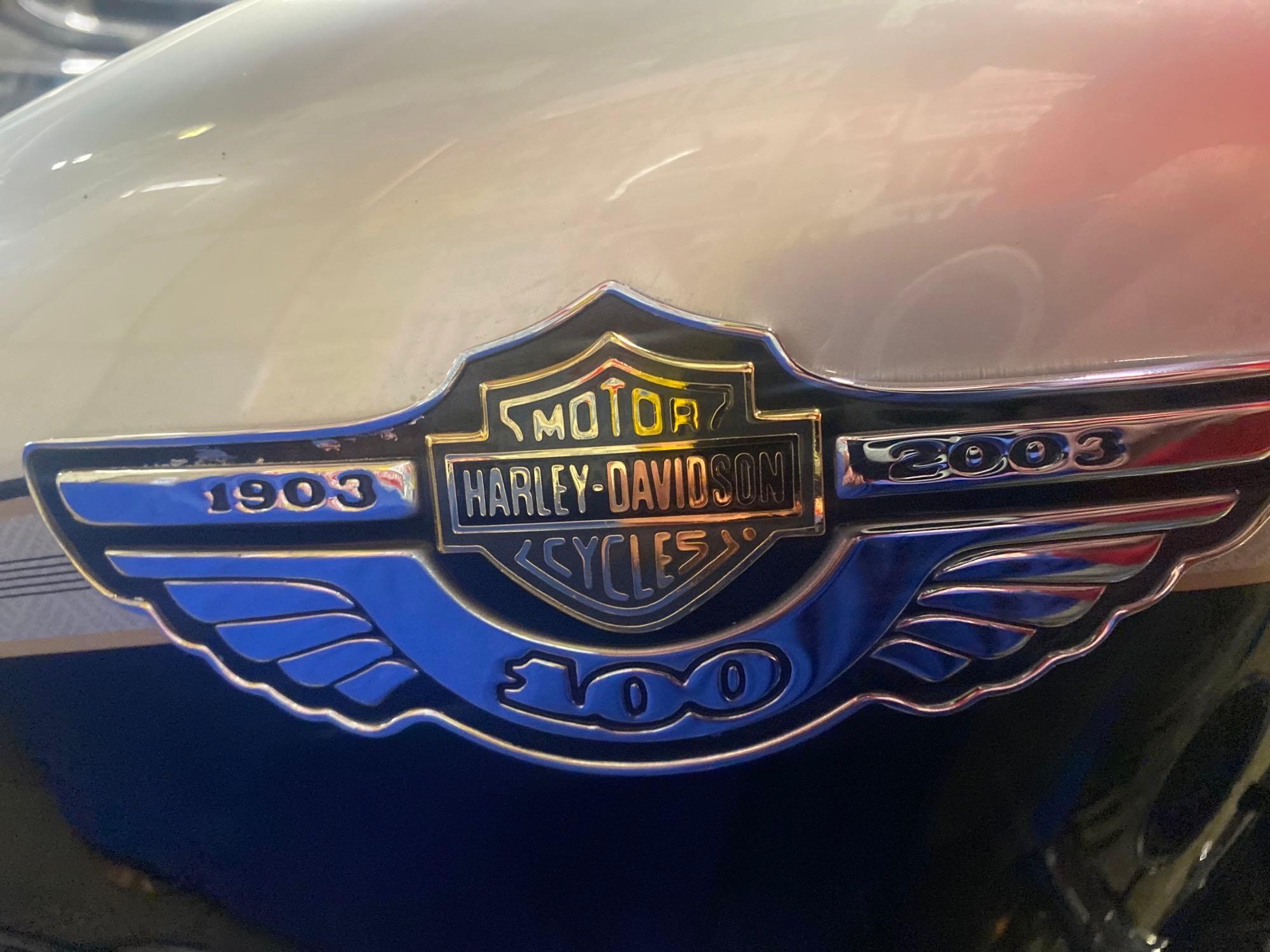 2003 Harley Davidson XL Sportster 883C Motorcycle (100th Anniversary)