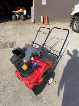 (2) Gas Powered Snow Blowers