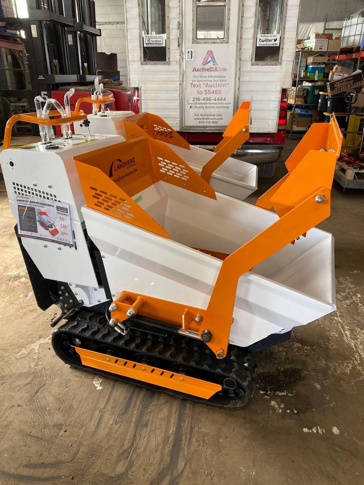 New LandHero Co Self Loading Mini Crawler/Dumper Model LDH-MCD500