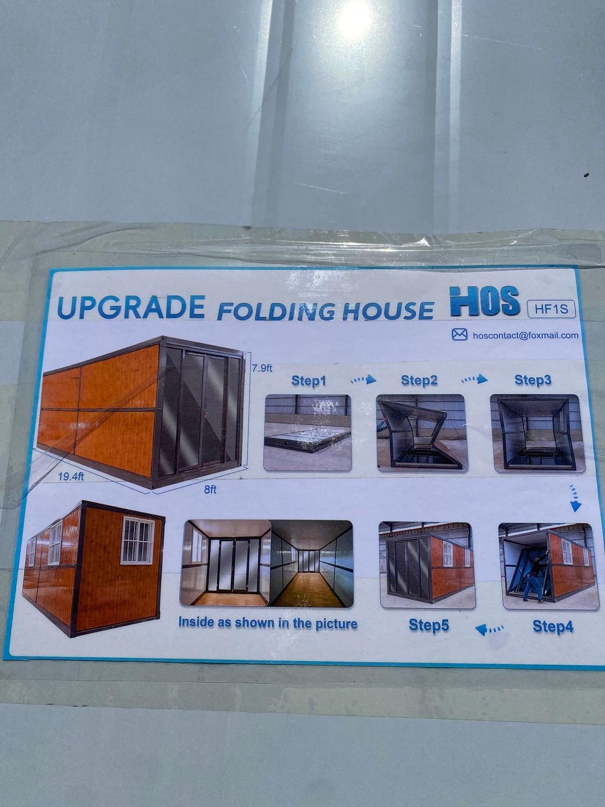 New HOS HF-15 Foldable House Unit