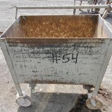 (5) Solid Steel Carts ? No Doors (located off-site, please read description)