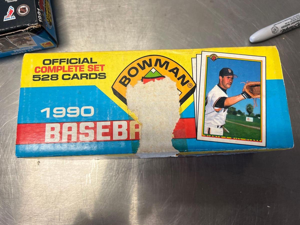 1990 Bowman MLB Cards