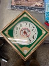 14 x 14 Boston Red Sox Wall Clock