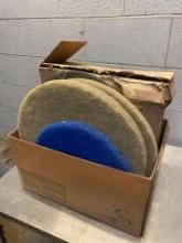 Lot of Industrial Scrub Pads for Floor Machine