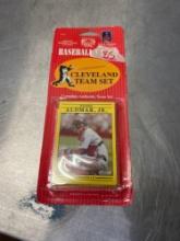 Cleveland Indians Card Team Set