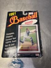 1991 Cleveland Indians Team Card Set