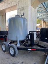 Press Tank & Equipment Co Tandem Axle Blasting Trailer (located offsite-please read full