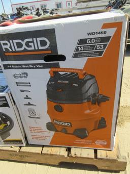 Ridgid Shop Vac,Mailbox, Anvil Air Compressor,Stinger Shop Vac, Husky Tool Set