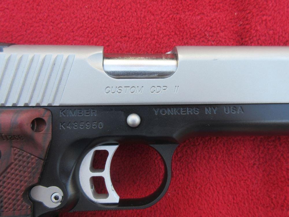 Kimber Custom CDP 11 45 ACP Pistol