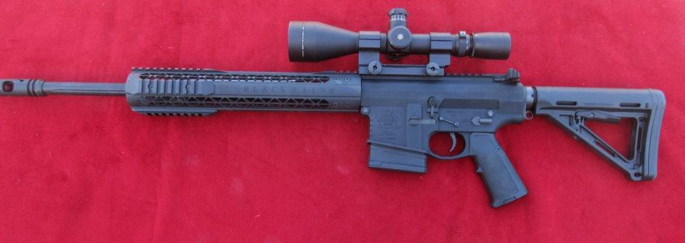 Black Rain Ordnance Model FALLOUT10 AR-10 7.62 w/Scope. Unable to sell to California Residence.