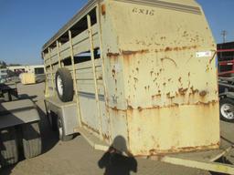 1988 Hillsboro Tandem Axle Horse Trailer