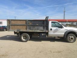 2005 Ford F550 w/Dump Bed