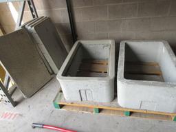 Rack of Culvert Box Lids