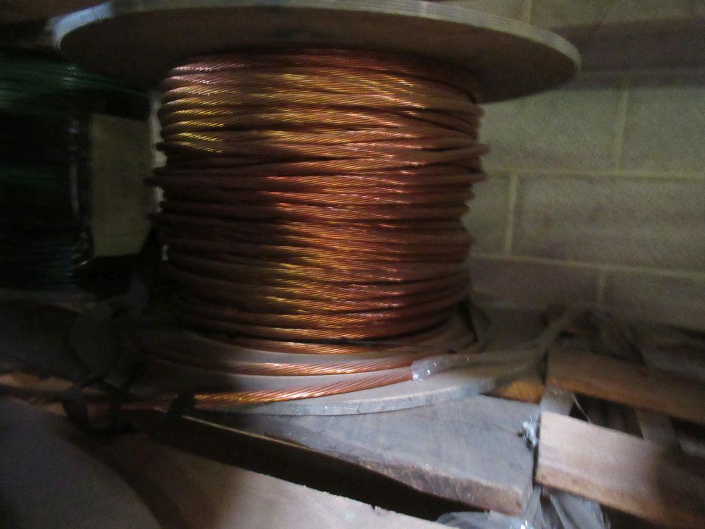 4 Spools- 2 Copper, 2 Coax Cable