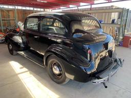 39 Chevy Sedan, 27,000 Miles, 1 Owner, Original Title