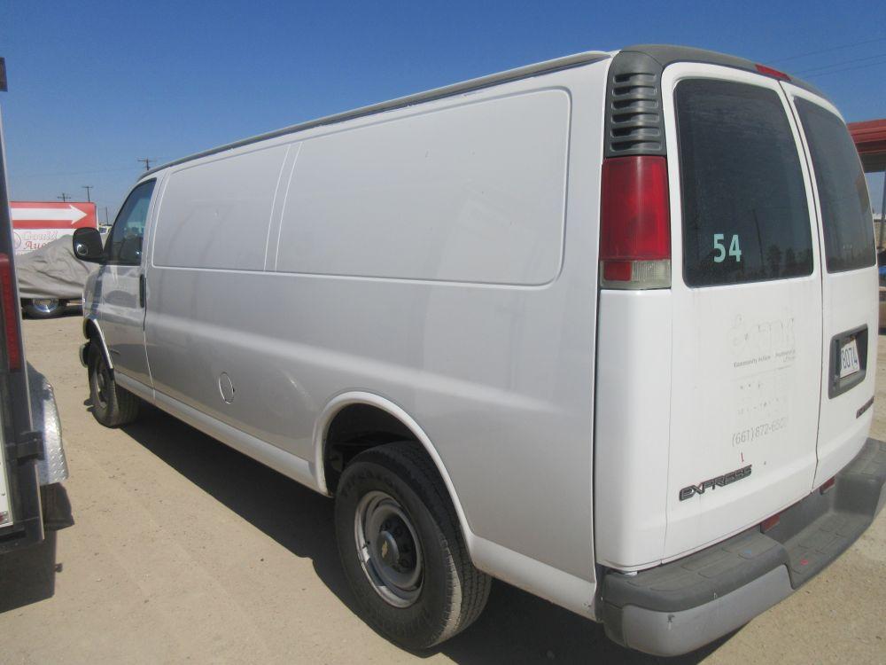 2002 Chevy 3500 Cargo Van