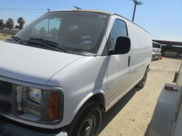 2002 Chevy 3500 Cargo Van