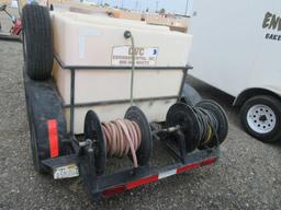 2004 UNIV 2 Axle Steam Cleaner Trailer