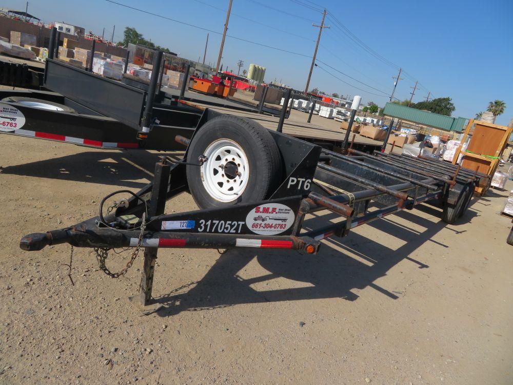 2013 Big Tex 2 Axle Pipe Trailer