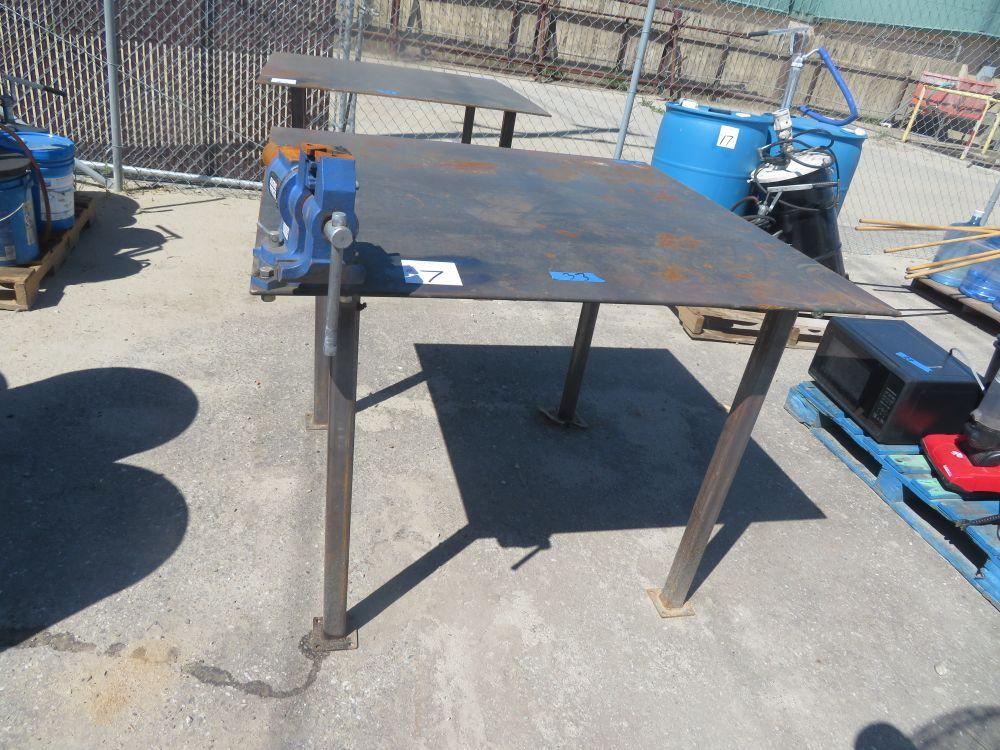 Shop Table w/Vise