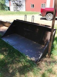 Homemade Skid Steer Snow Bucket