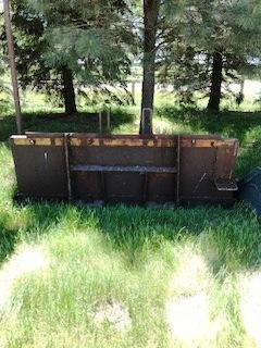 Homemade Skid Steer Snow Bucket