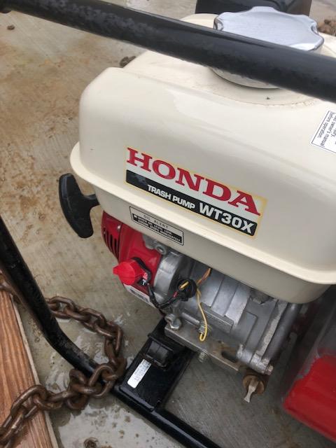 4In. Trash Pump w/ Honda 30X Gas Eng.
