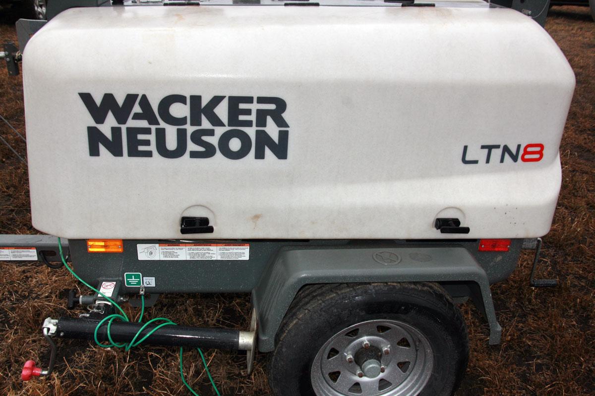 Wacker Neuson LTN8 Dsl. Port. Generator Flood Lite Unit