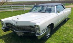 1967 Cadillac DeVille Convertible, White