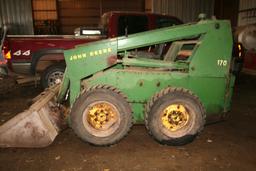 JD 170 Skid Loader, Wisconsin gas engine