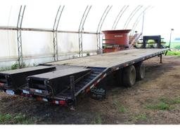 2007 Delta 36’ Gooseneck Flatbed Trailer