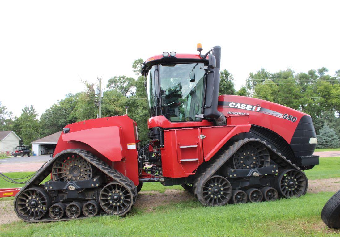 Case-IH 550 Quadtrac Tractor, PTO, 30" Tracks