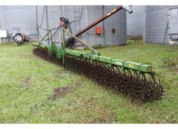 JD #400 – 28 Ft. Rotary Hoe w/Hyd. Fold – 3 Pt.;