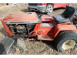 Vintage 1983 IH 982 Cub Cadet Mower (Red) w/Tiller