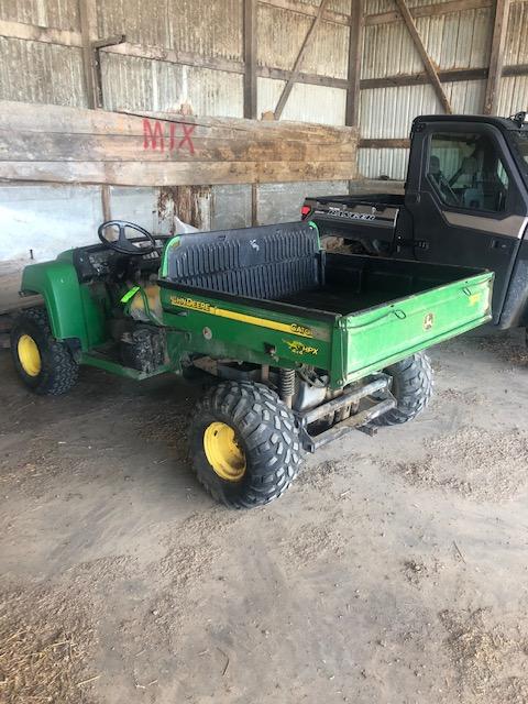 2005 JD HXP Gator 4x4 Side by Side w/Open Cab & Hyd. Dump Box – gas