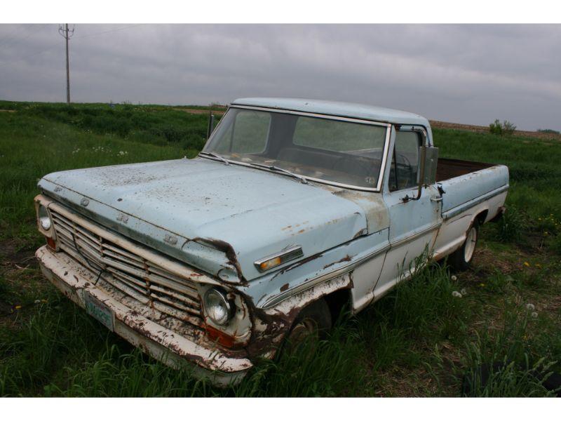 1968 Ford F-100 Pickup w/ V-8 Eng. & 4 Spd. Trans.