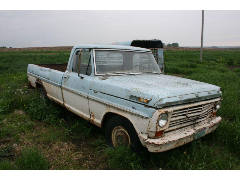 1968 Ford F-100 Pickup w/ V-8 Eng. & 4 Spd. Trans.