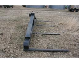 Emmett Henning Mfg. Double Rd. Bale Mover – 3 Pt