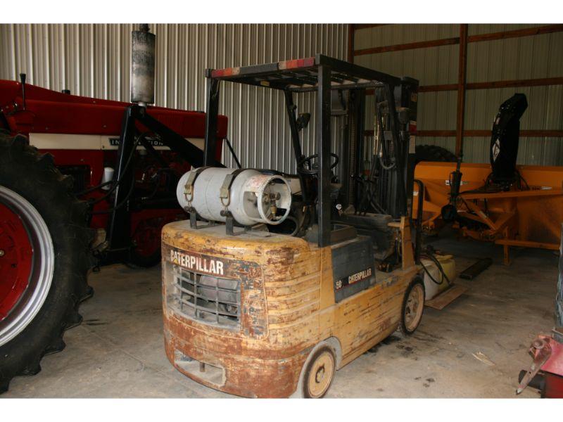 Caterpillar Mdl. 50-GC25 Forklift (SN 4EM01842) w/Gas/LP Engine