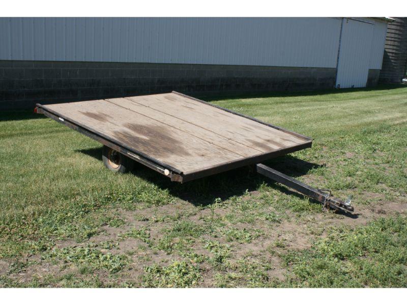 8×8 ft. snowmobile trailer