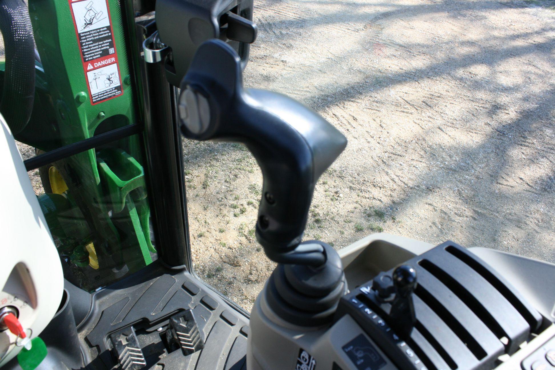 JD 4044R Tractor with H180 loader, Cab, A/C Heat, Diesel, 90.9 HRS.