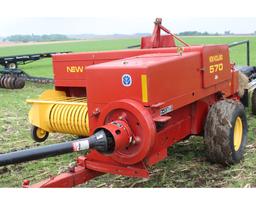 NH 570 Small Square Baler – Very Nice!;