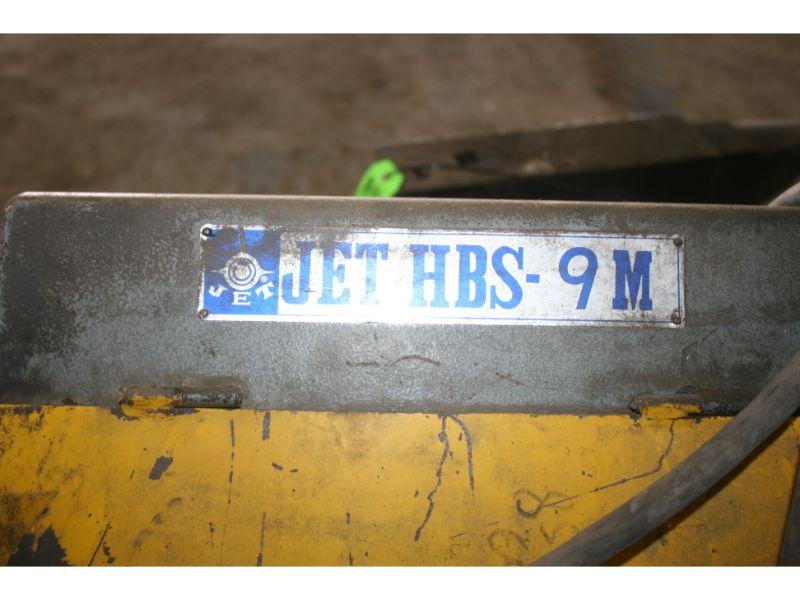 Jet HBS-9M Horizontal Band Saw – 8”x12” – 1 ½ HP 220V Sgl. Ph.