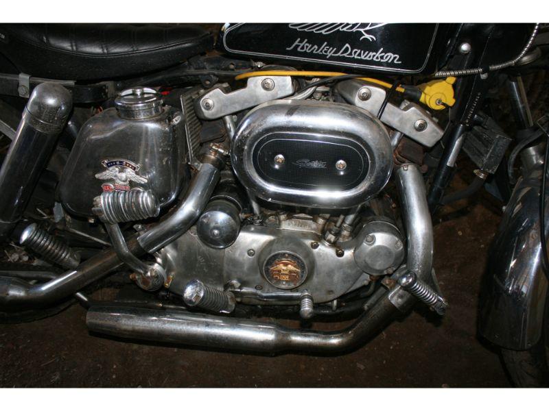 1974 Harley Davidson Sportster MC/XLH 1000cc Motorcycle w/14,294 Miles